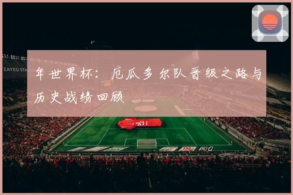年世界杯：厄瓜多尔队晋级之路与历史战绩回顾